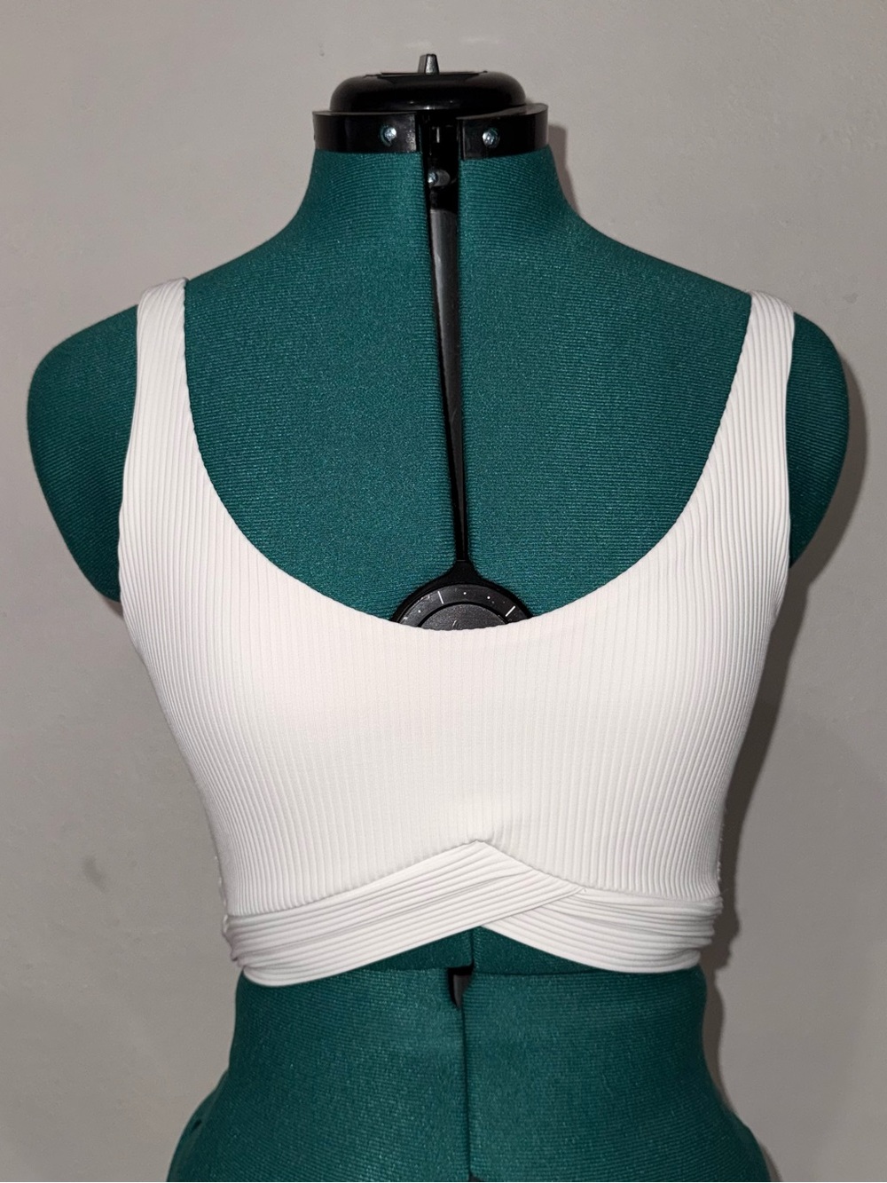 ONA by Yoon White Ribbed Top